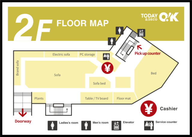 TODAY O!K & DECO Floor 2F