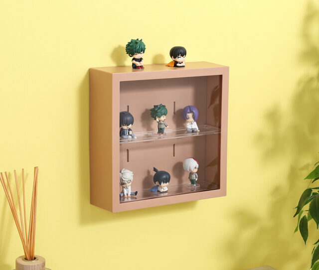 壁掛けも可能な中身がみえるコレクションボックス！